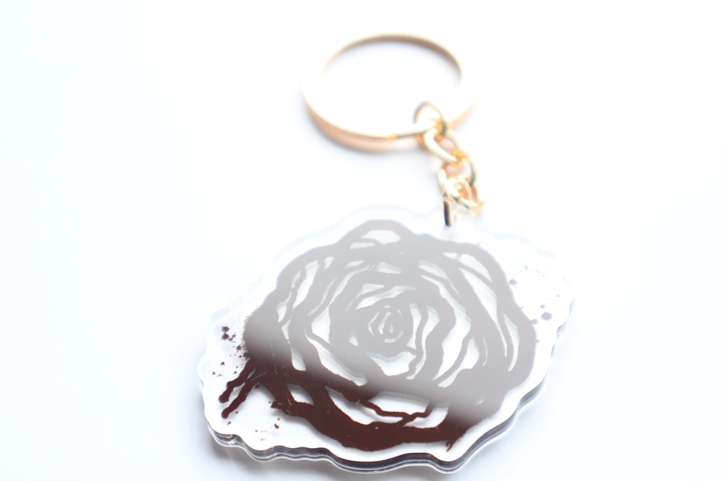 Rose keychain