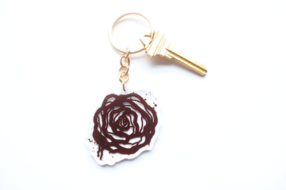 Rose keychain