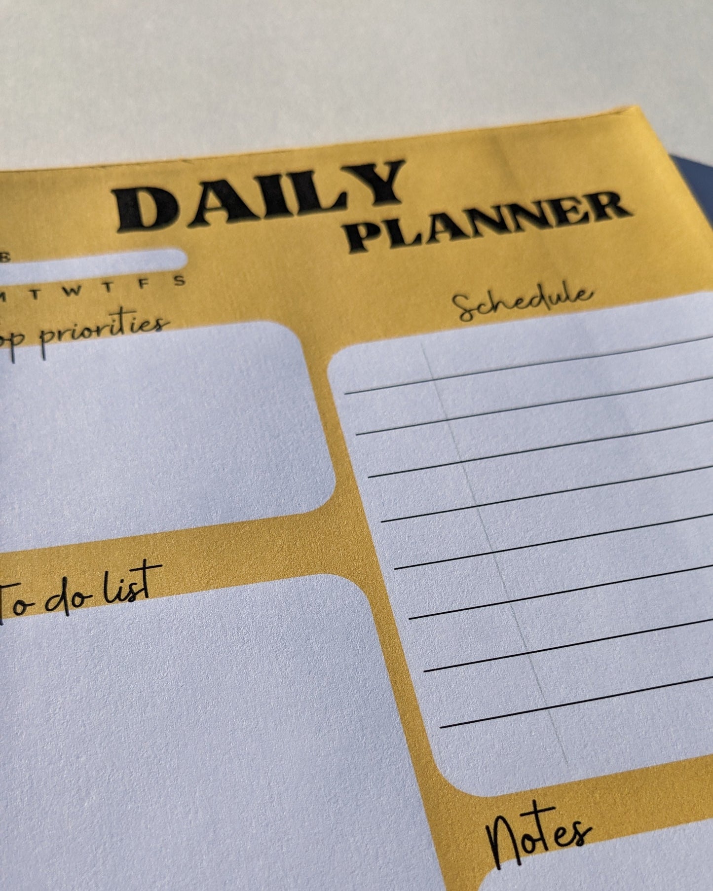 Happiness Daily Planner Pad